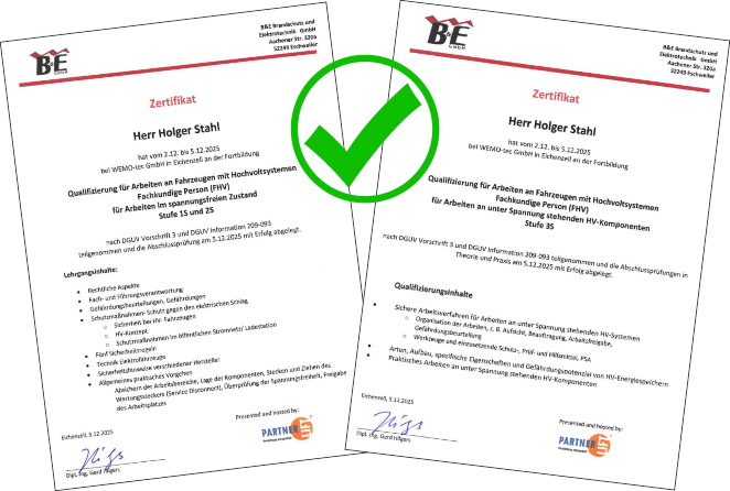 Weiterbildung - gelungener Abschluss des Jahres 2025