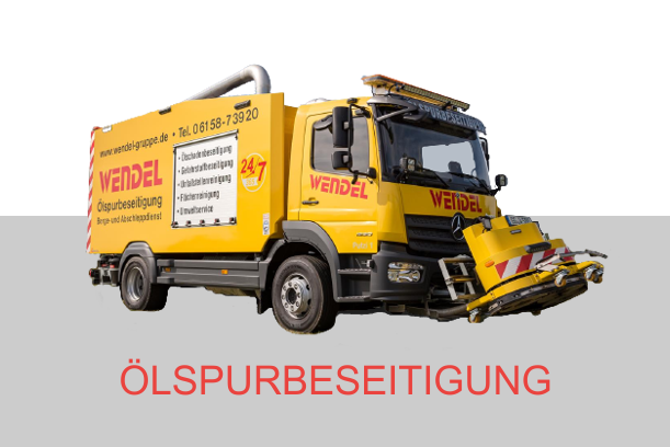 Ölspurbeseitigung