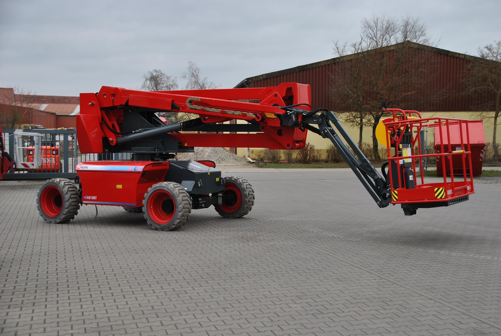 Vorführer - Magni Gelenk-Teleskop-Arbeitsbühne EAB18RT 4x4