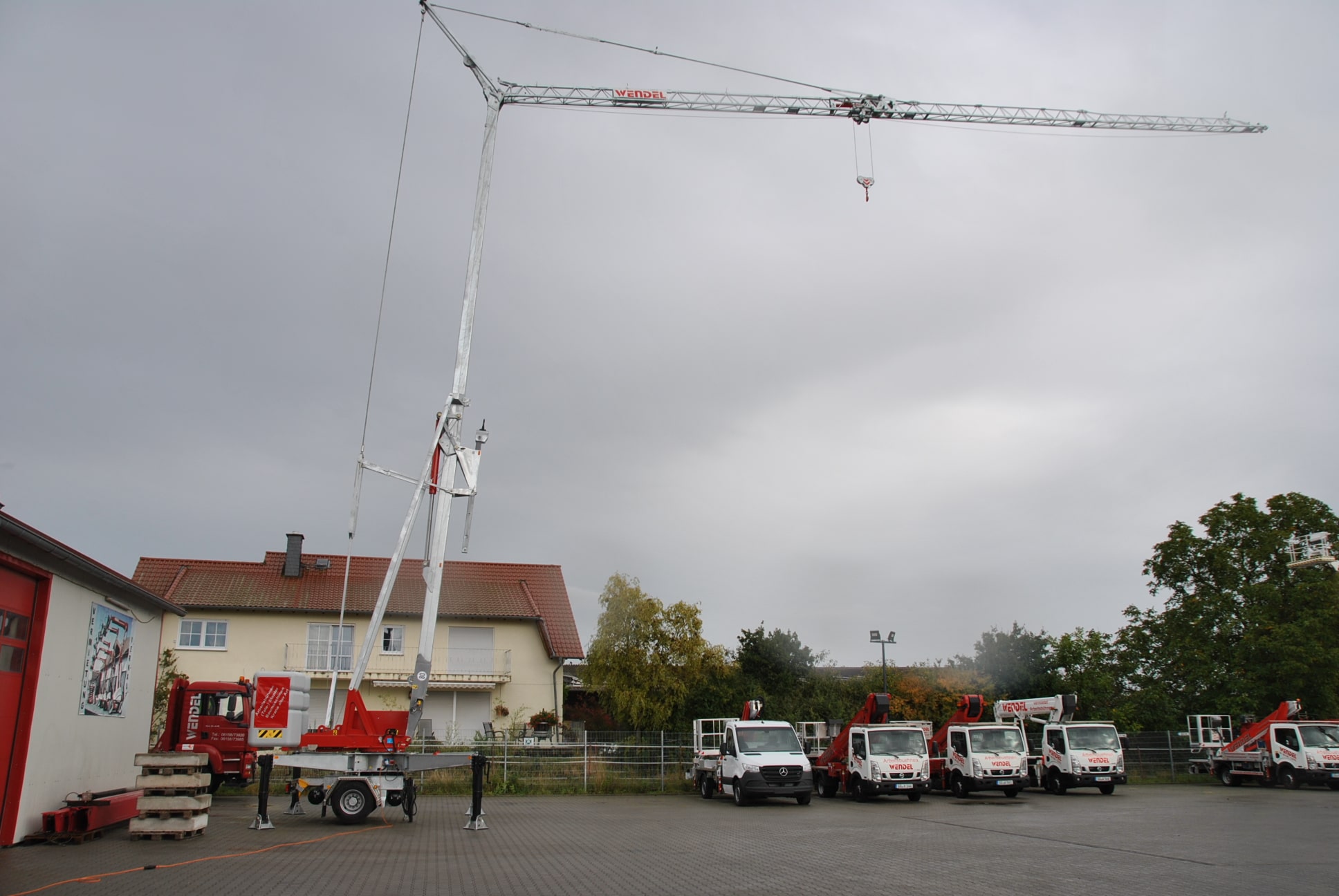 DS 245V Schnellbaukran