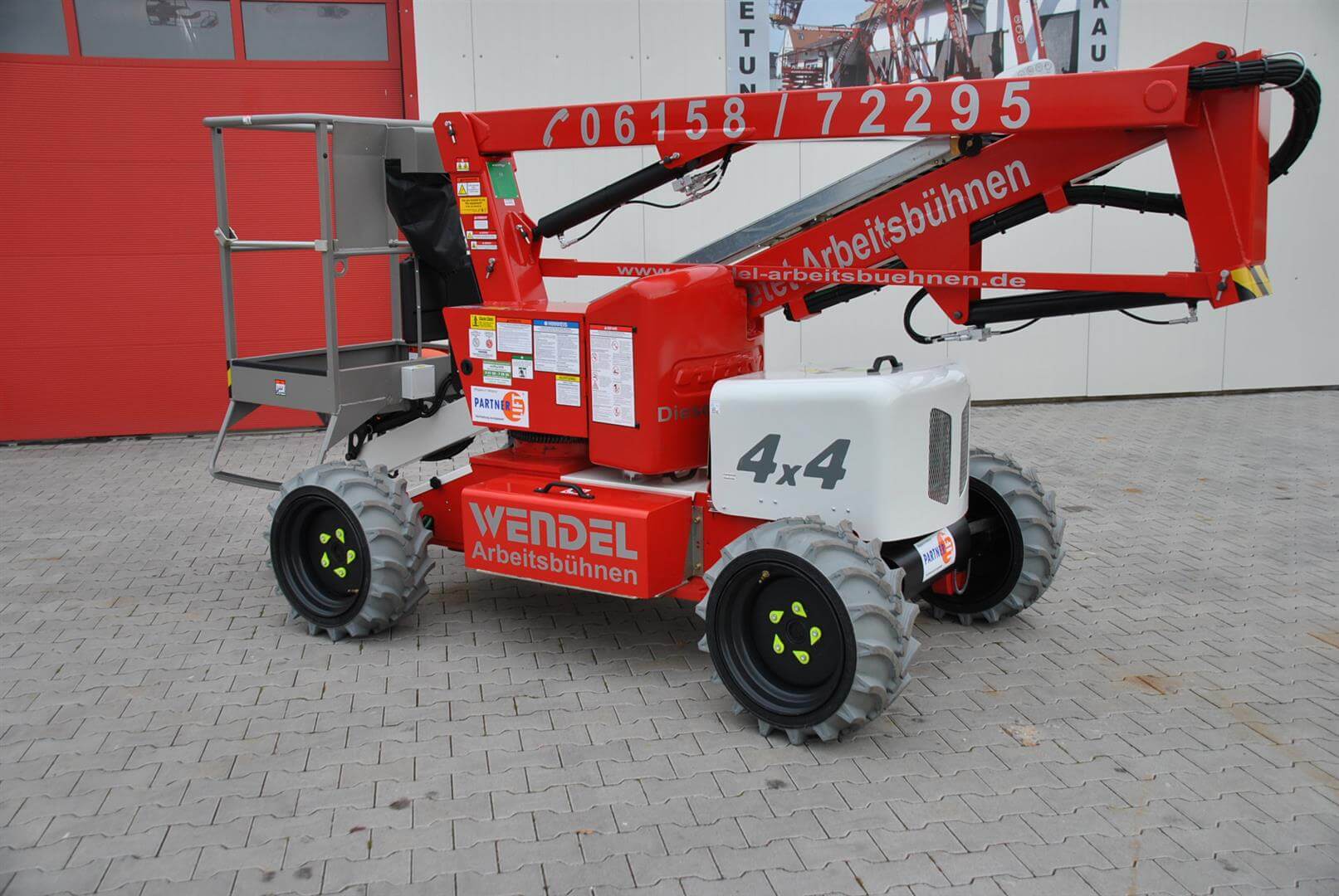  HR 12 DE 4×4 Gelenk-Teleskop-Arbeitsbühne