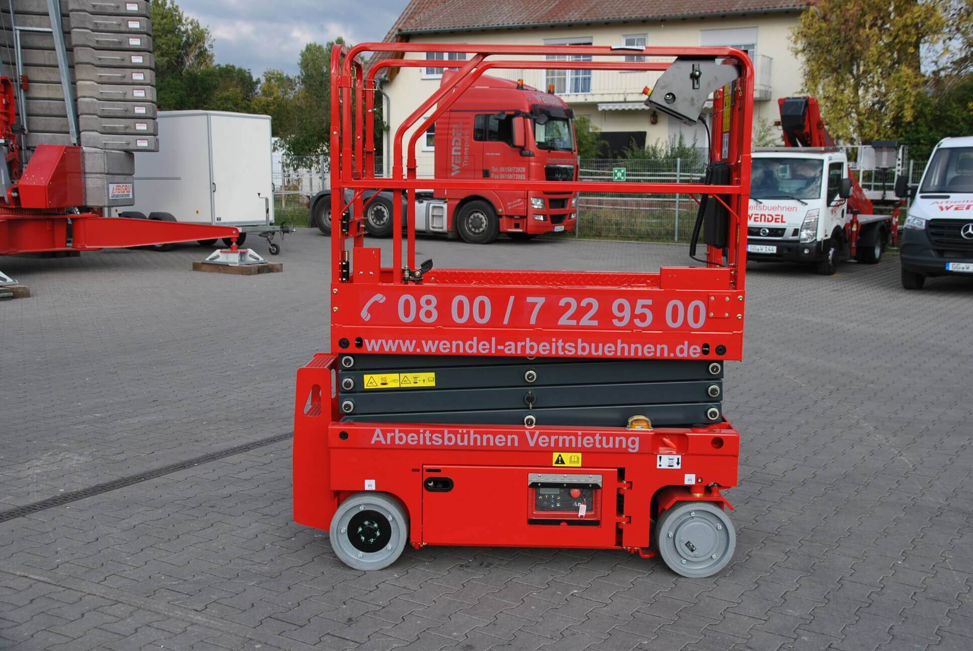 SE8-76 Scheren-Arbeitsbühne